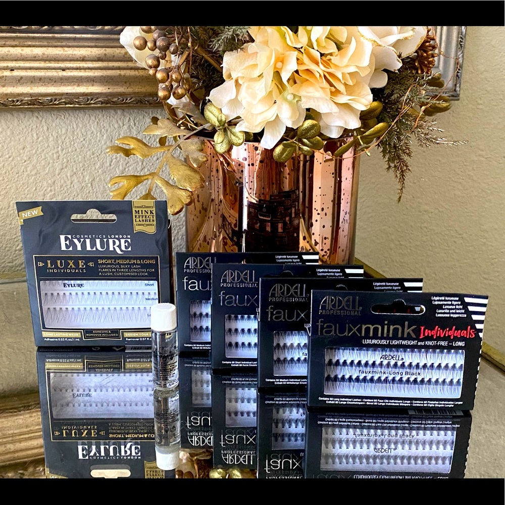 Lot of single lashes NWT
